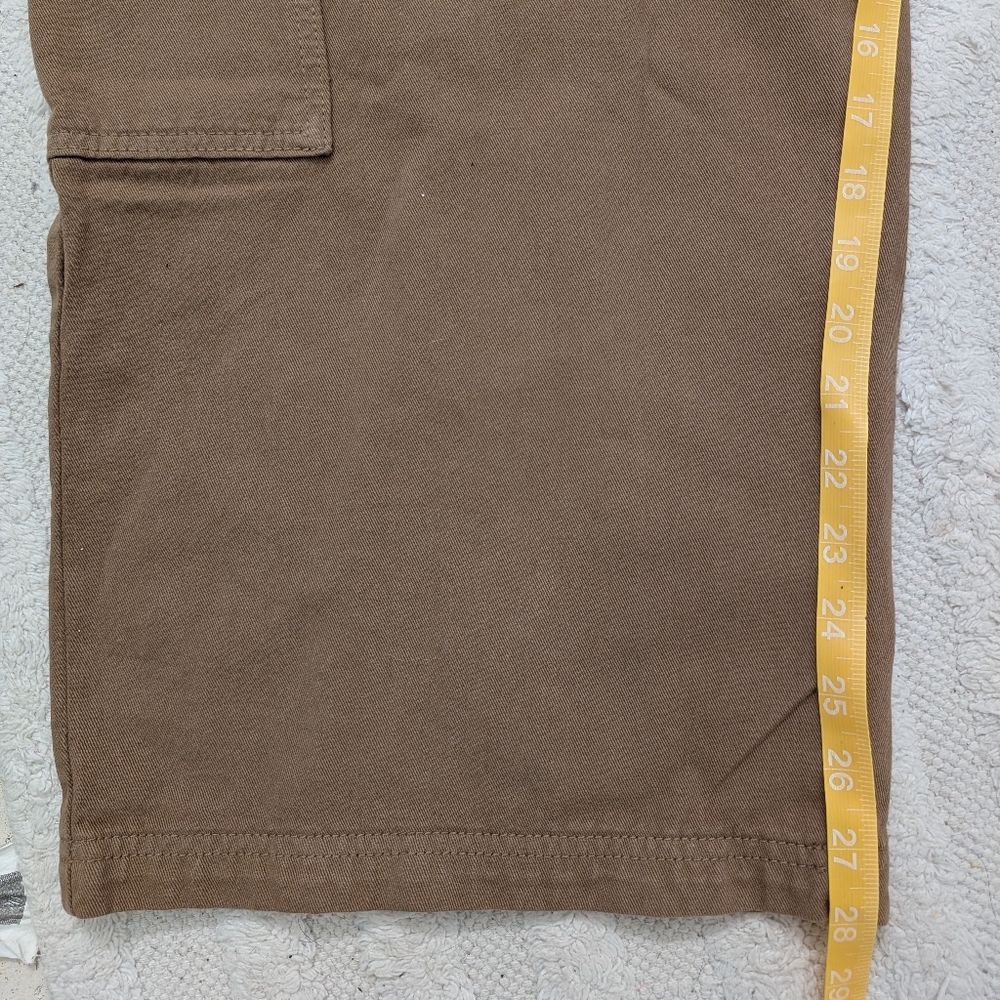 Big Bud Press Wide Leg Cargo Pants in Brown - Picture 13 of 15